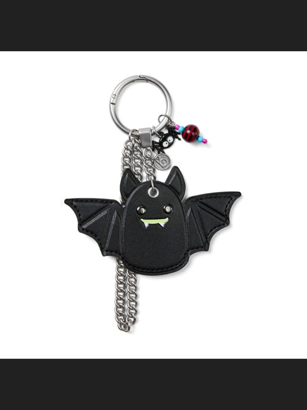 NWT. BOGG “Let’s Get Batty” Bat Charm Keychain